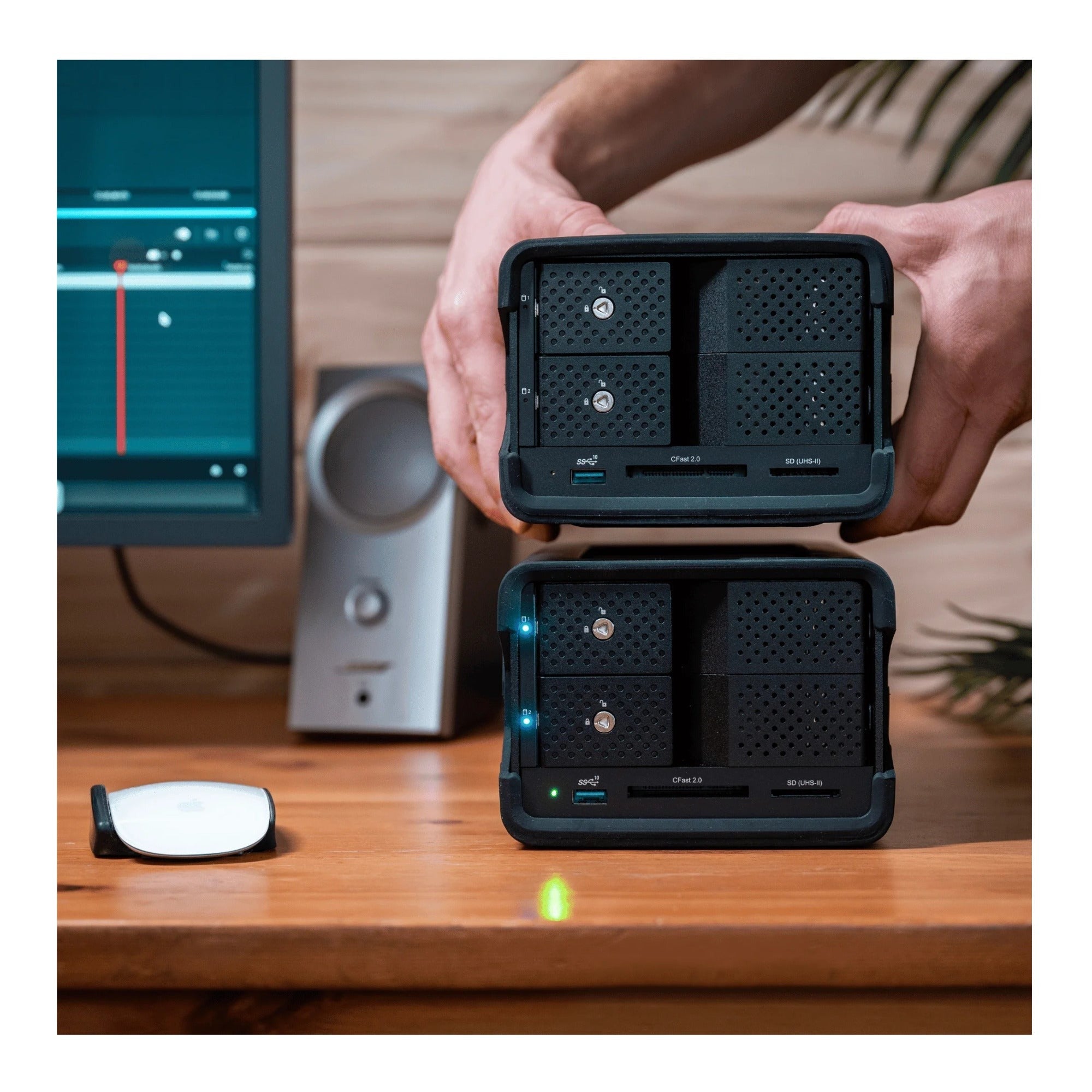 Glyph Blackbox 48TB Thunderbolt 3 External Hard Drive - up to 550 MB/s
