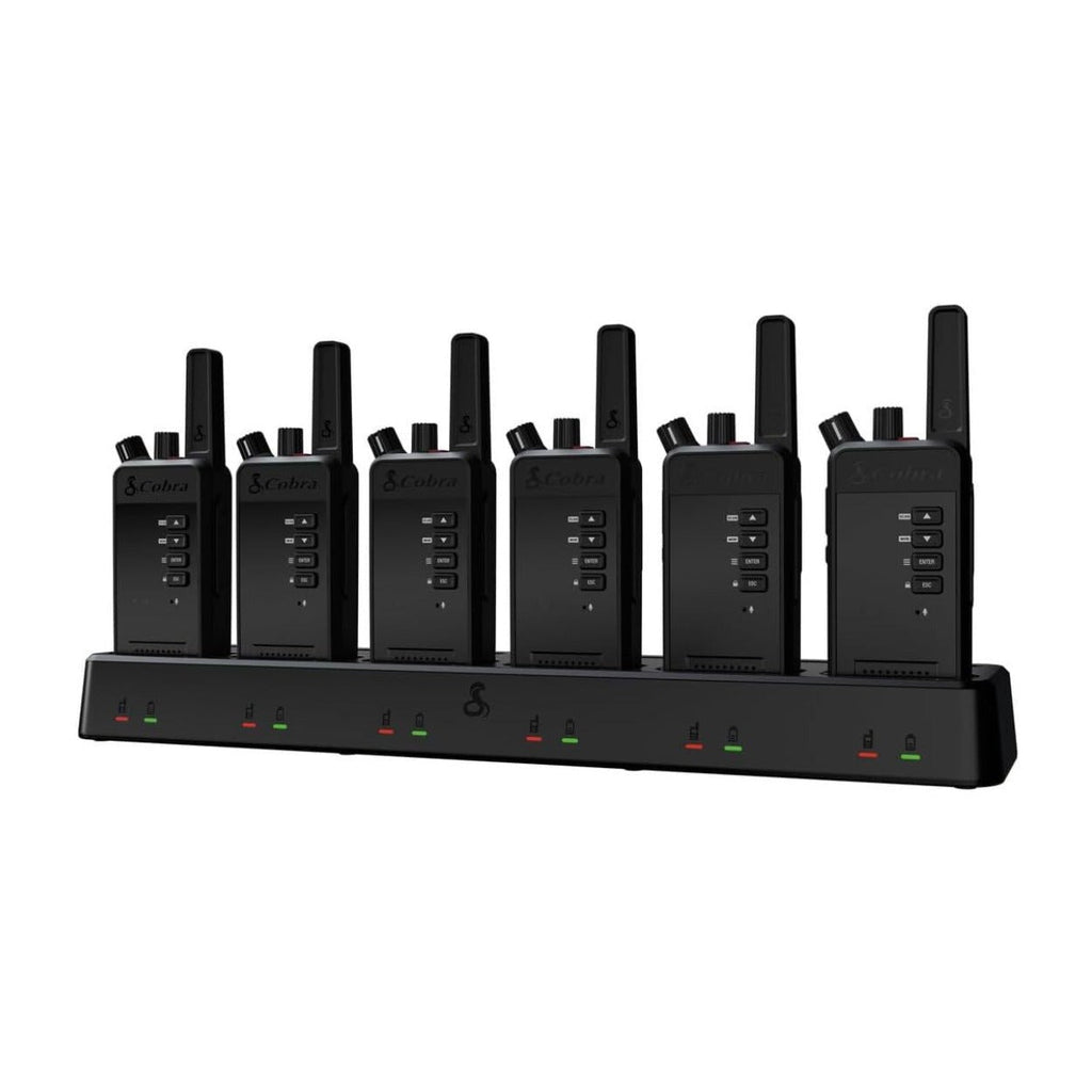 Cobra Performa 400 2-Channel Waterproof Business Two-Way Radios (6-Pack)