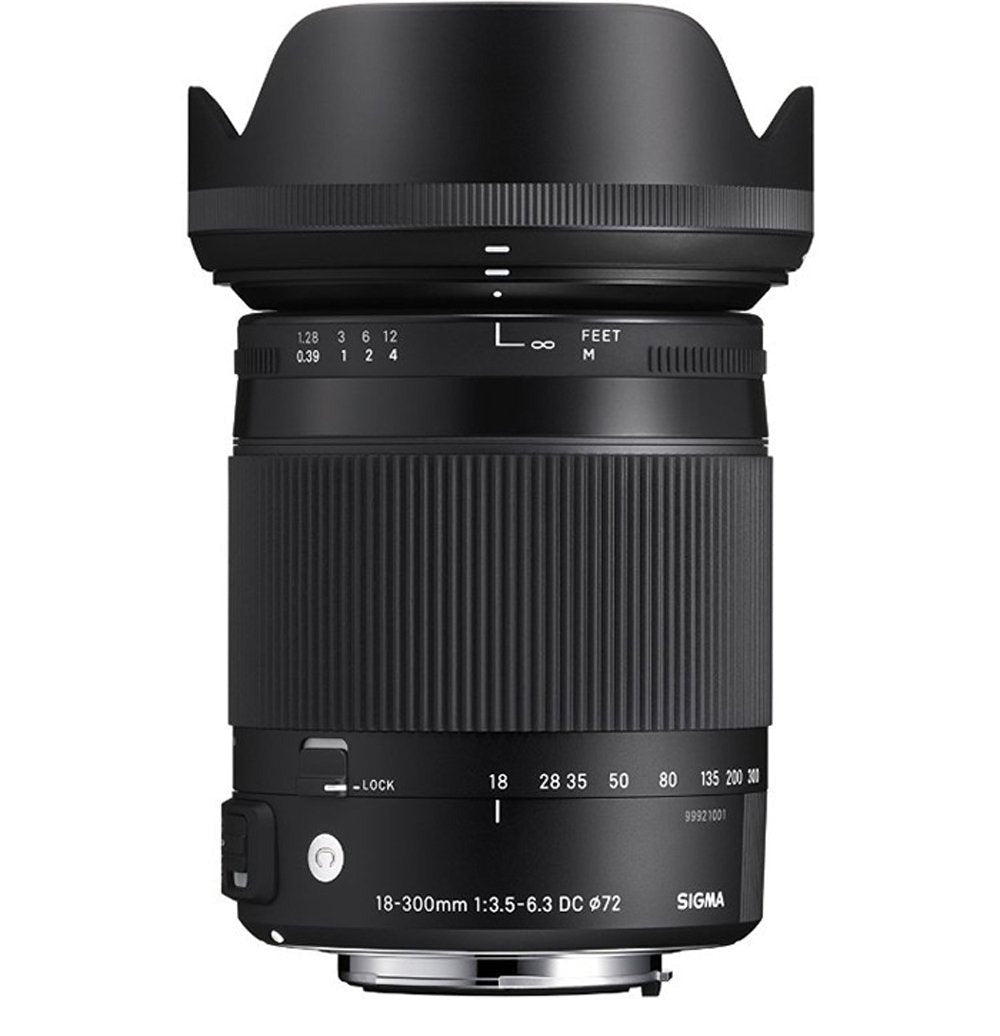 Sigma 18-300mm f/3.5-6.3 DC MACRO OS HSM Contemporary Lens for Sony A