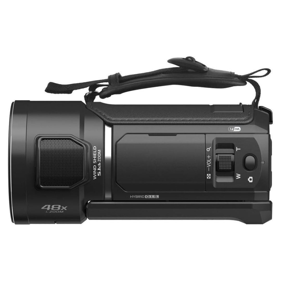 Panasonic HC-V800K HD Camcorder, Leica DICOMAR 25-600mm Zoom (Black) (Certified Refurbished)