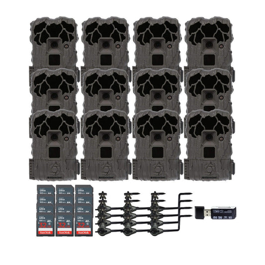 Stealth Cam 20MP Trail Camera with 60 Feet Range Detection and 720P Video (2-Pack) x 6 Bundle