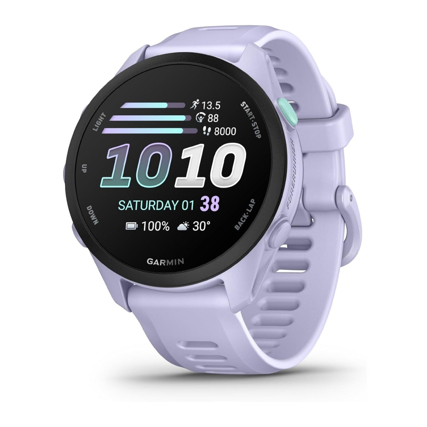 Garmin Forerunner 70 GPS Running Smartwatch (Cool Lavender)