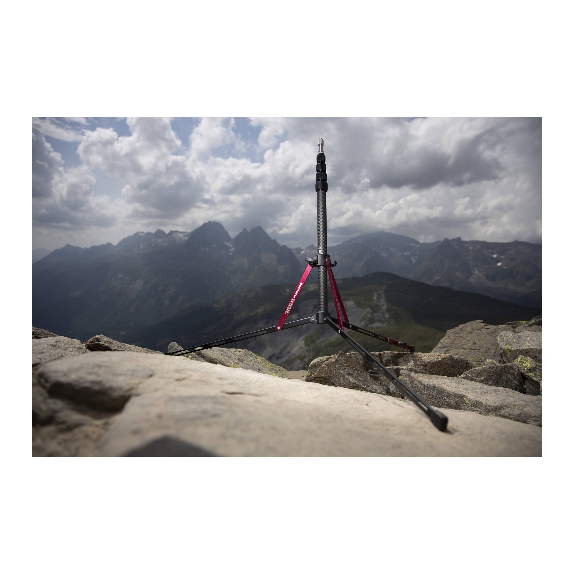 Manfrotto Carbon Fiber Nanopole Stand 77.56-Inch Height 3.3 lb. Capacity