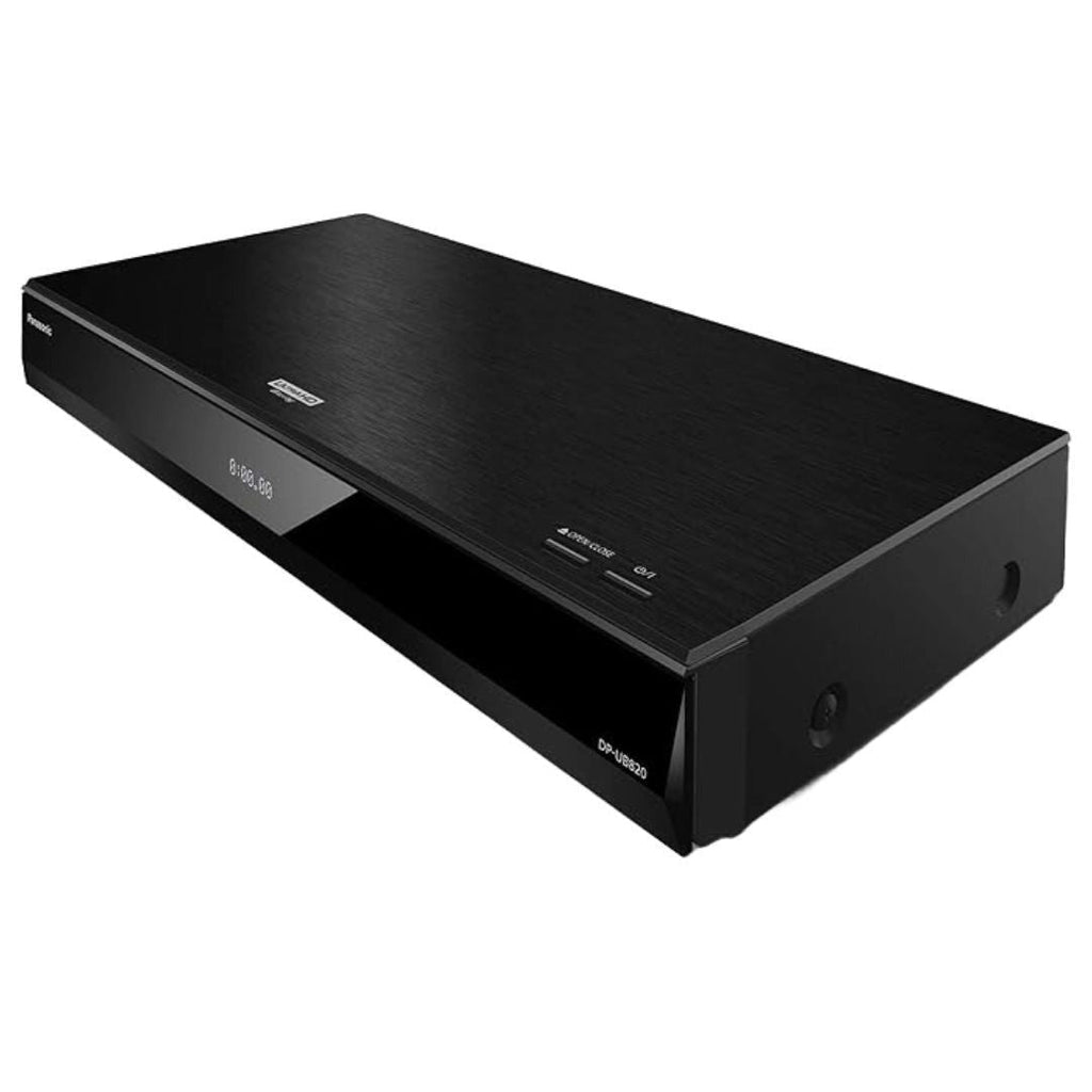Panasonic DP-UB820-K 4K Ultra HD Blu-ray Player, Dolby Vision, HDR10+ (Black) (Certified Refurbished)