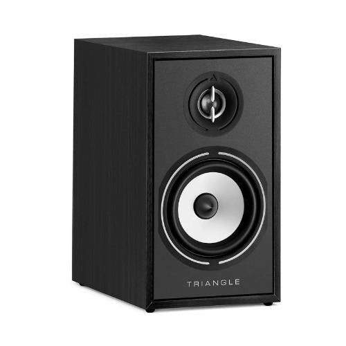 Triangle Borea BR02 Hi-Fi Bookshelf Speakers (Black Ash, Pair)