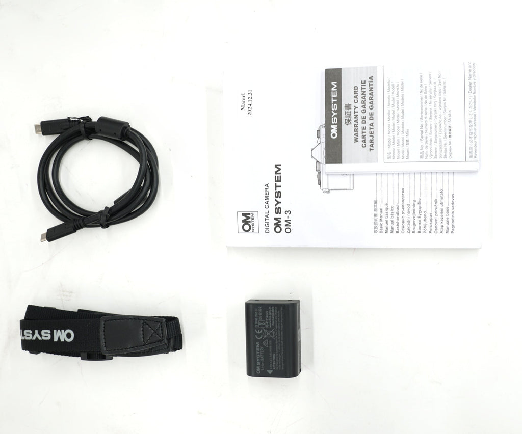 OM System Om 3 Mirrorless Micro Four Thirds Lens System Camera (Used)
