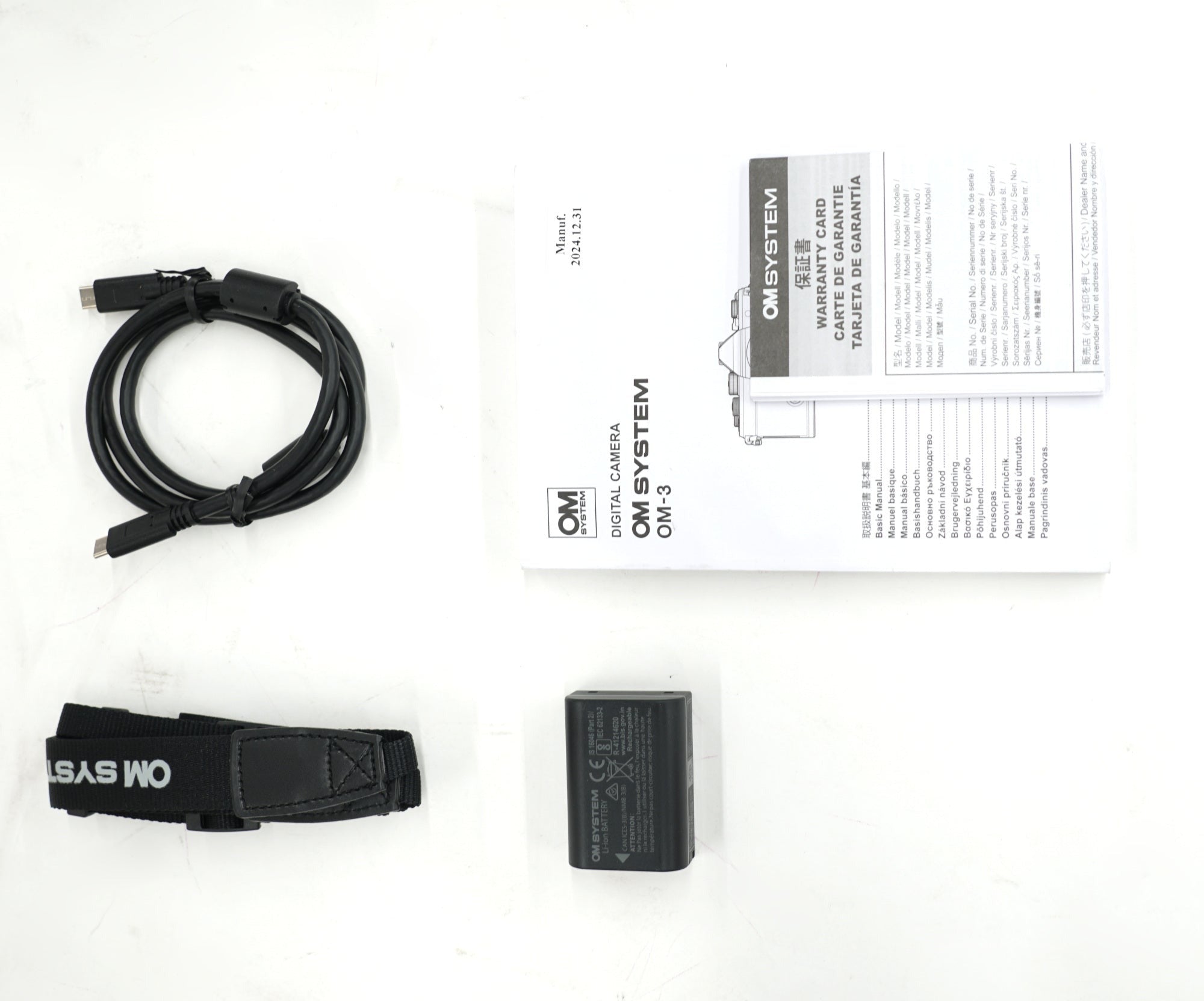 OM System Om 3 Mirrorless Micro Four Thirds Lens System Camera (Used)