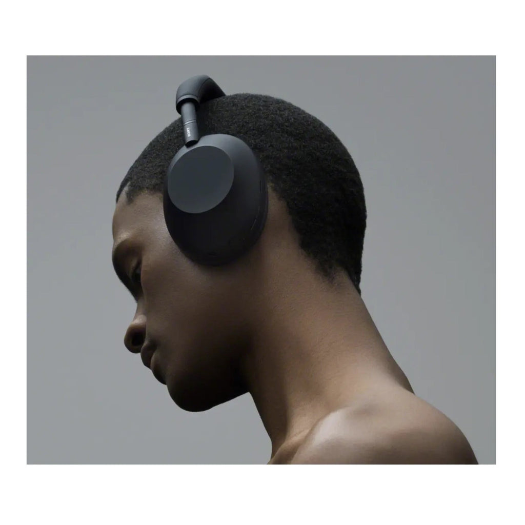 Sony WH-1000XM6 Wireless Noise-Canceling Headphones (Black) with Air Tracker Tag (iOS Only)