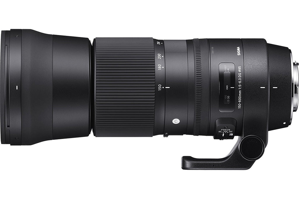 Sigma 150-600mm f/5-6.3 DG OS HSM Contemporary with TC-1401 Teleconverter for Canon EF