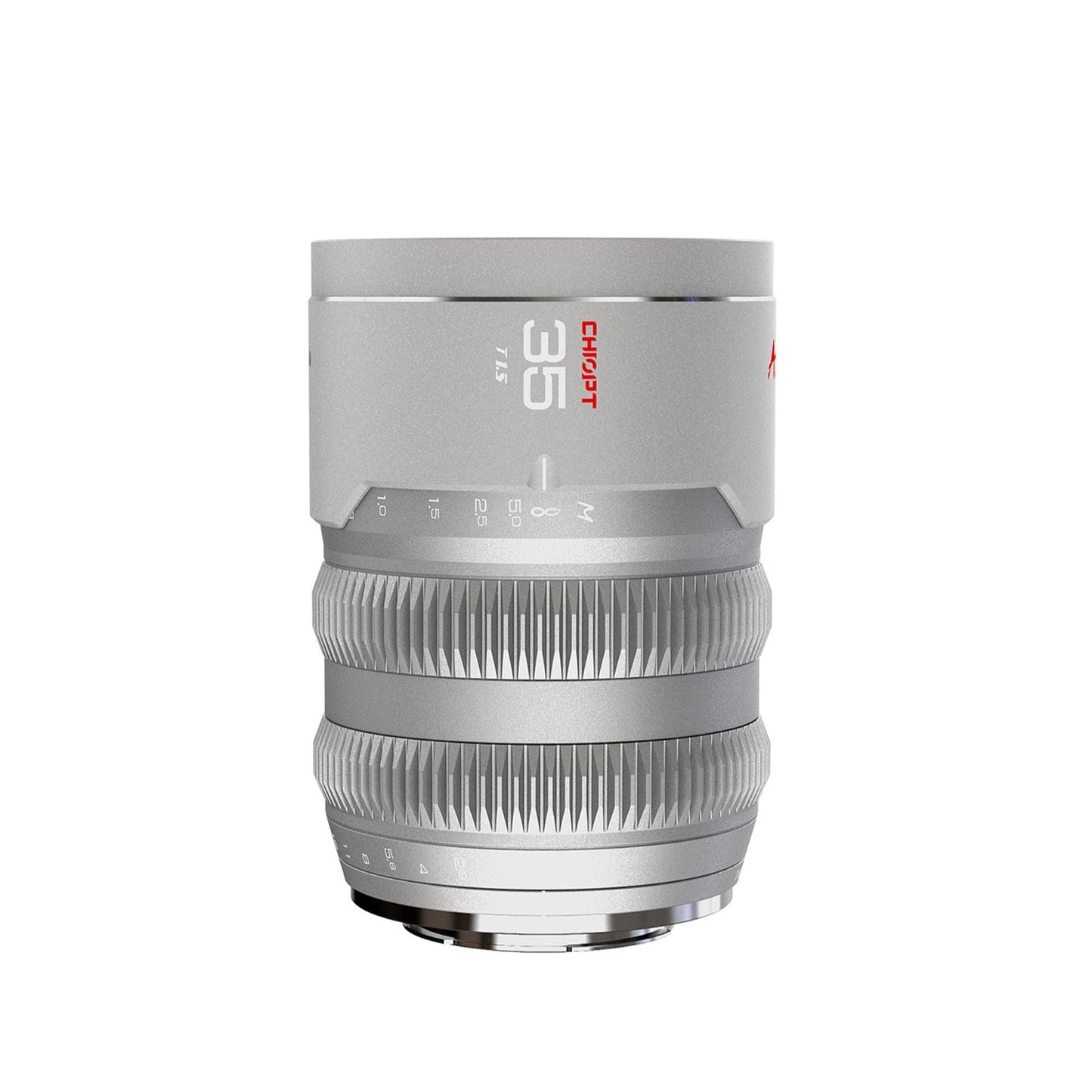 CHIOPT AURA 35mm T1.5 Cinema Lens (Sony E) Full-Frame with Superfast Aperture and Low Distortion