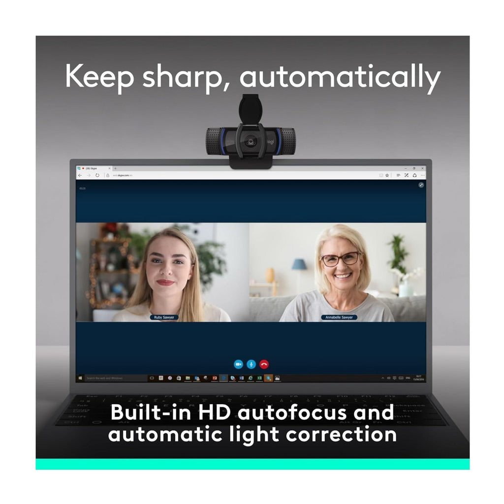 Logitech C920e HD 1080p 3MP Autofocus Business Webcam
