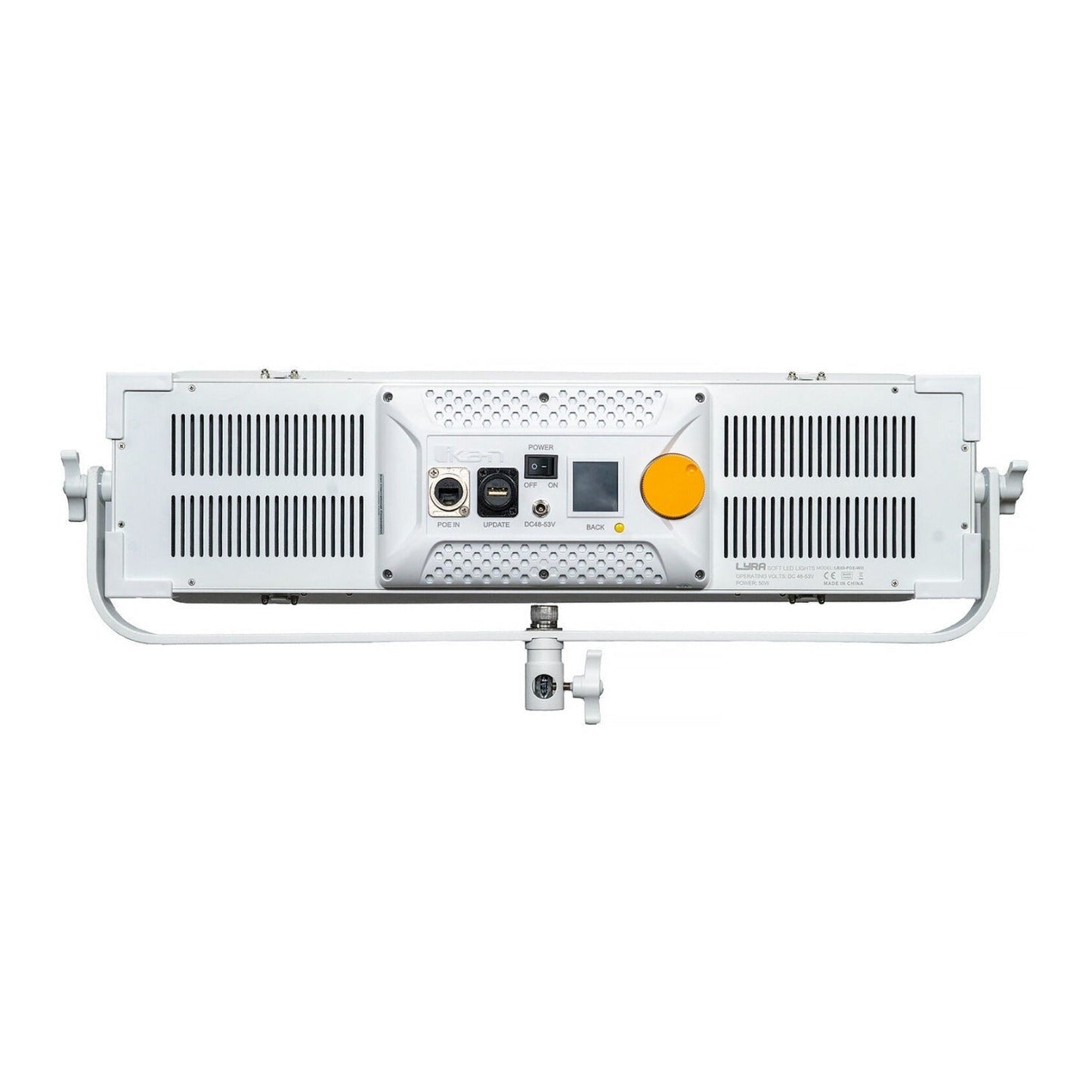 ikan Lyra LBX8-PoE Bi-Color LED Light Panel (White Unmanaged Switch 5-Light Kit)