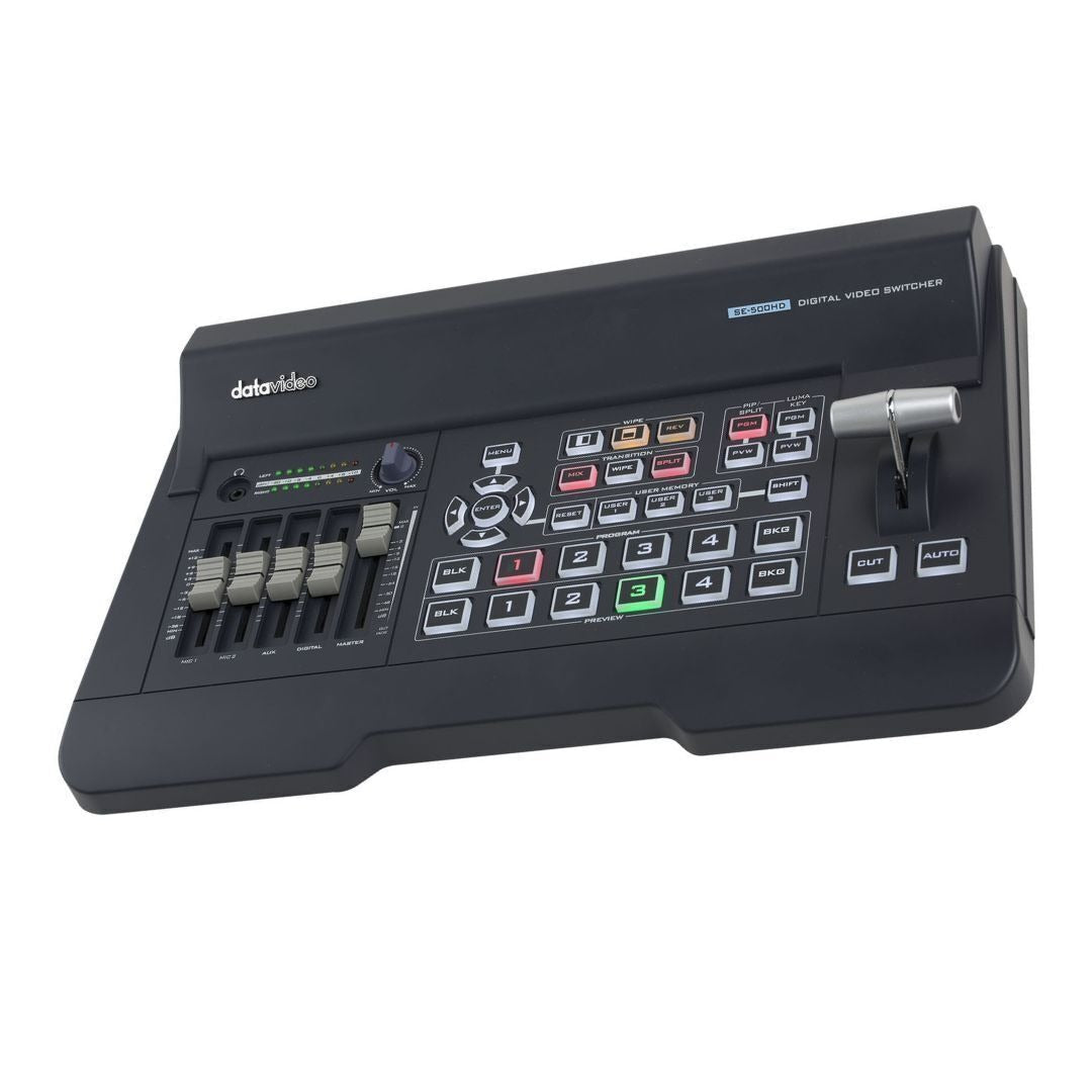 Datavideo SE-500HD 1920 x 1080 4-Channel HDMI Video Switcher for High-Quality Video Production