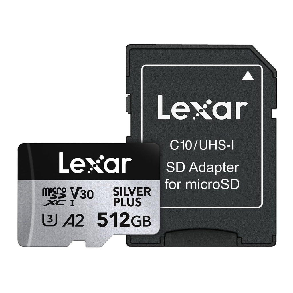 Lexar 512GB Professional Silver Plus Micro SD Card UHS-I