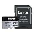 Lexar 512GB Professional Silver Plus Micro SD Card UHS-I