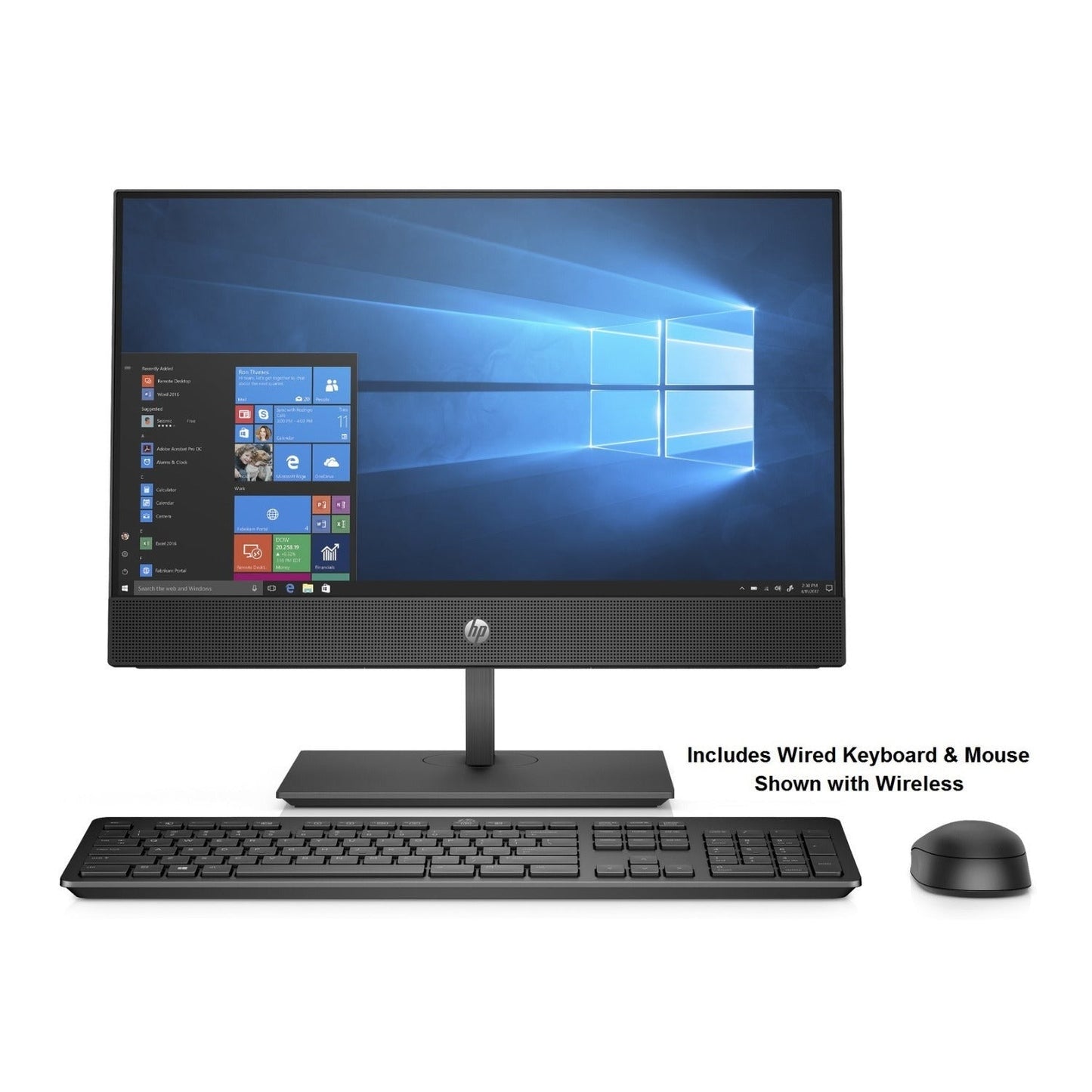 HP ProOne 600 G4 21.5" FHD Touch All-in-One Business PC, Intel Core i5-8500, 8GB RAM, 256GB SSD, Windows 10 Pro (Certified Refurbished)