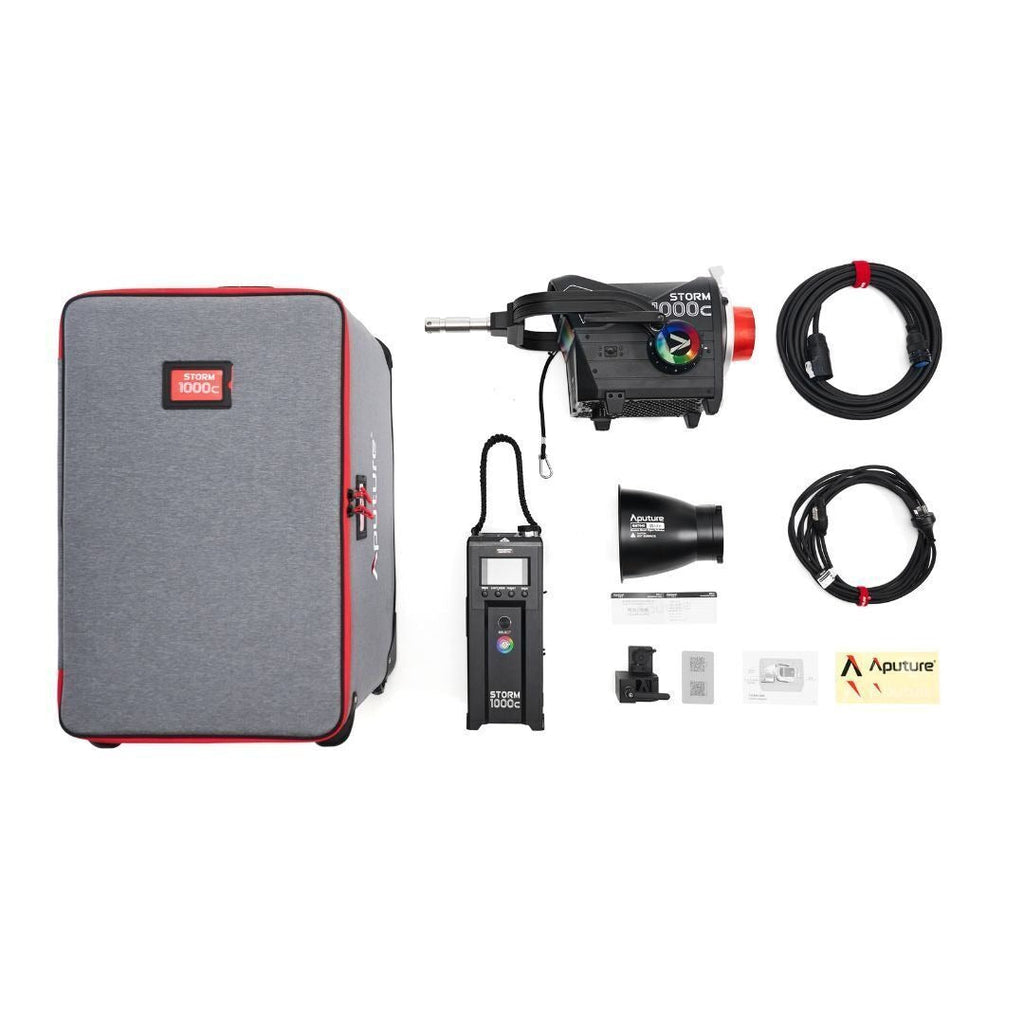 Aputure STORM 1000c w/ Wide Reflector (US) (Open Box)