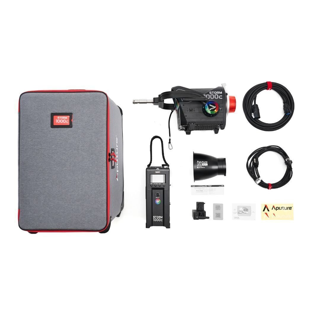 Aputure STORM 1000c w/ Wide Reflector (US) (Open Box)