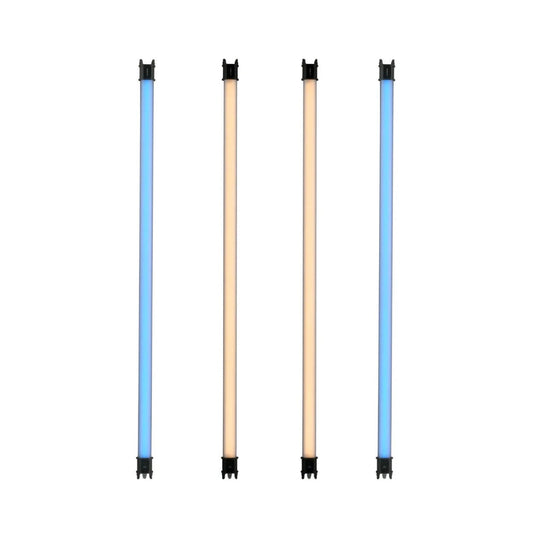 Nanlite PavoTube II 30C 4-Foot RGBWW LED Tube 4-Light Kit