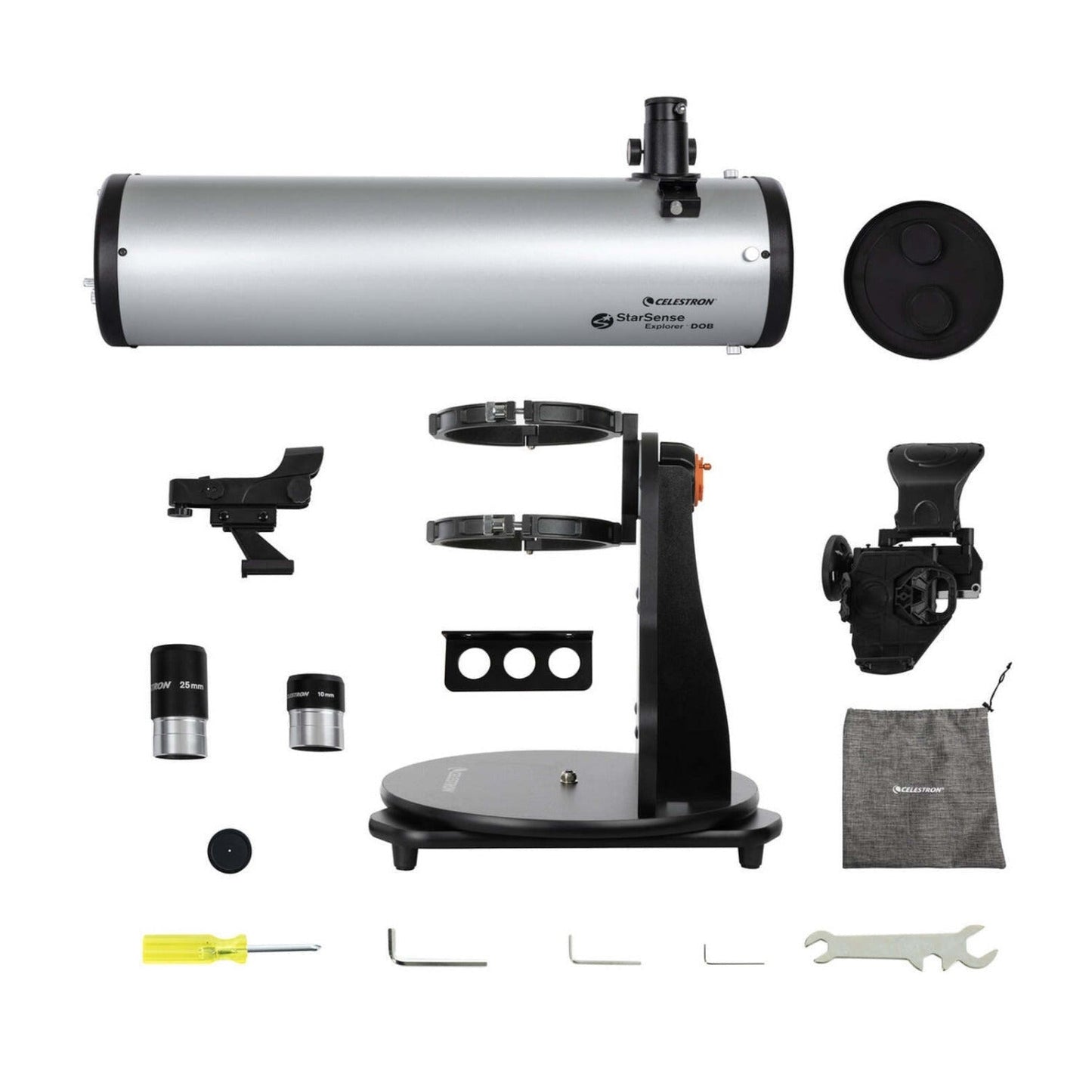 Celestron Starsense Explorer 150mm Smartphone App-Enabled Tabletop Dobsonian Telescope