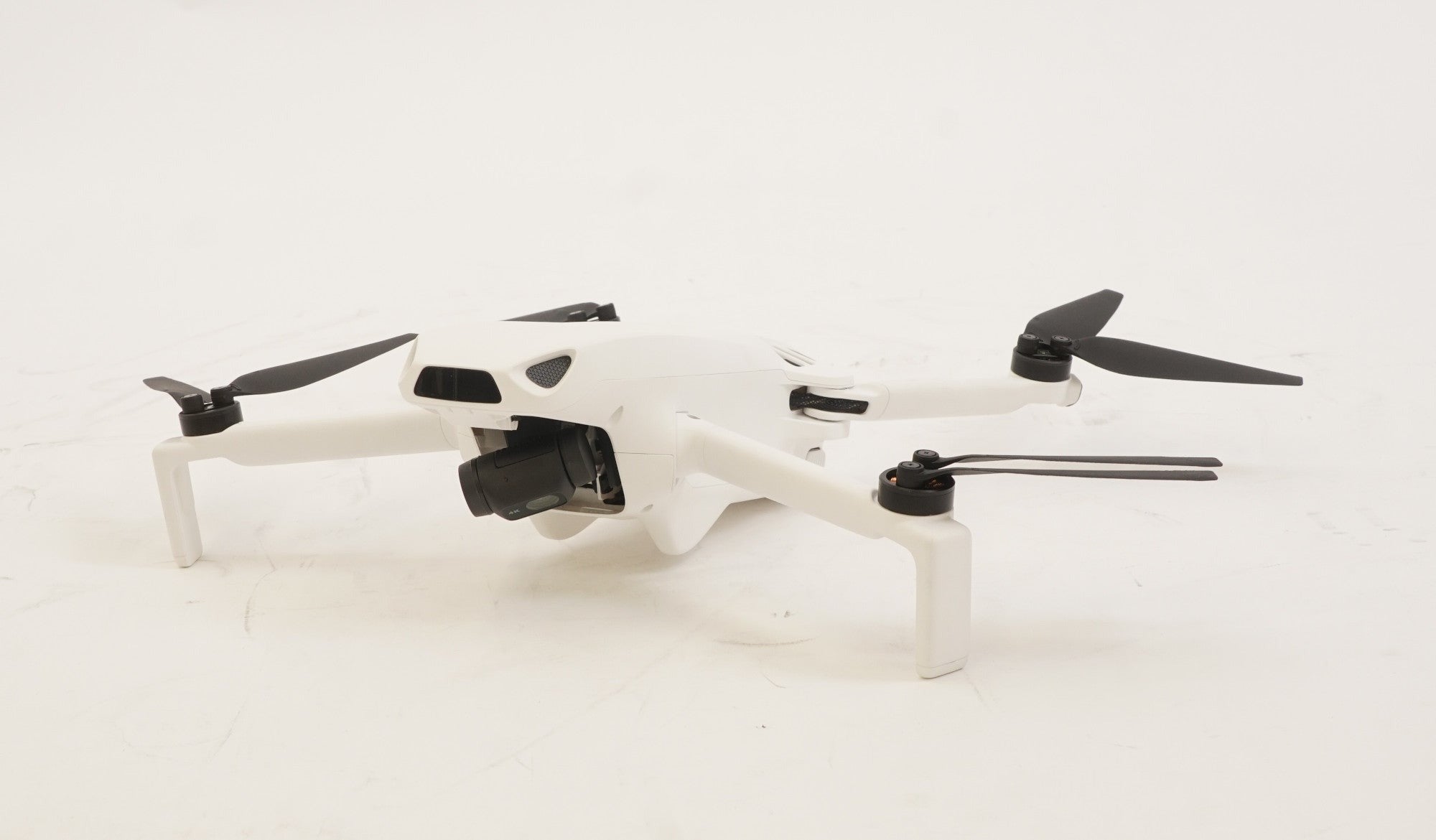 SKYROVER S1 Mini Camera Drone Combo with 4K/60fps Video, 3-Axis Gimbal (White) (Used)