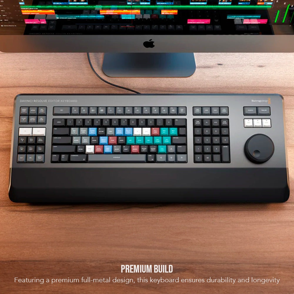 Blackmagic Design DaVinci Resolve Editor Keyboard with Blackmagic Design DaVinci Resolve Bundle
