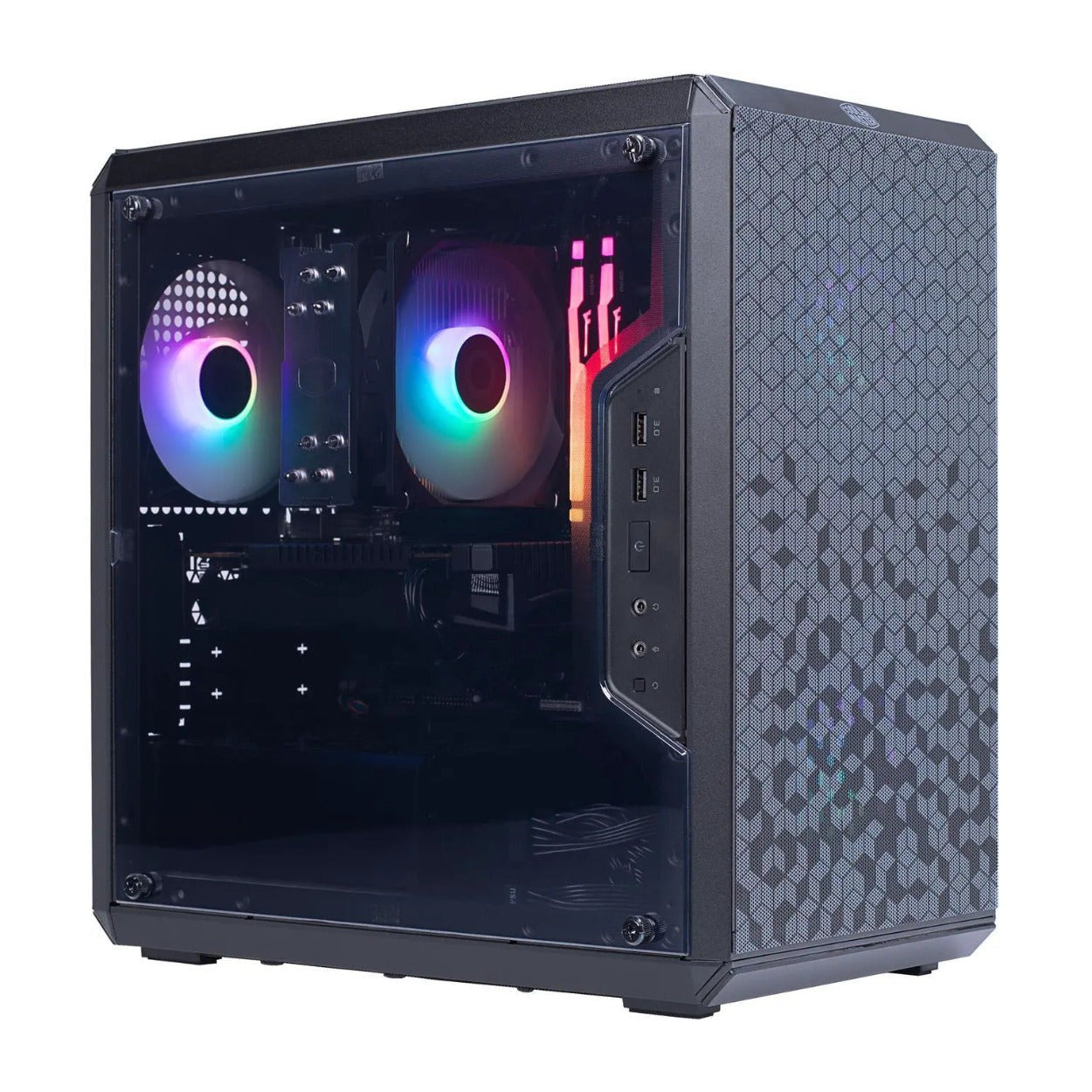 Cooler Master Gaming PC Ryzen 5 5500 16GB DDR4 1TB GeForce RTX 3050 Win 11 Home