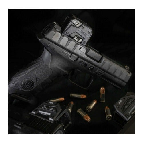 Steiner MPS Pistol Sight Handgun Red Dot Sight Bundle with Cap and Microfiber Lens Cloth