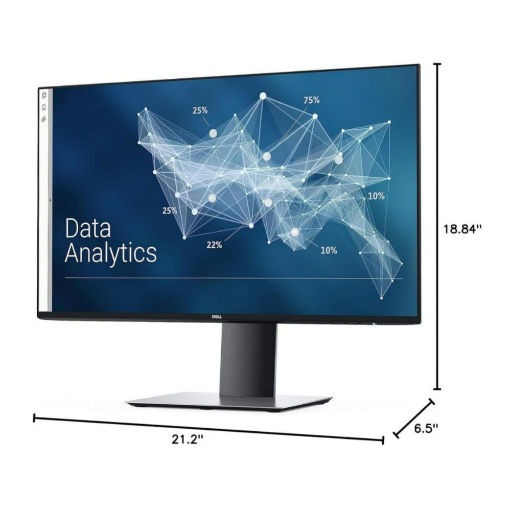 Dell U2419H UltraSharp 24-Inch 1080p LED Monitor with 16:9 Aspect and InfinityEdge Design (Black)