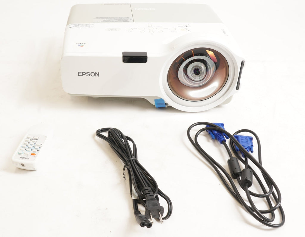 Epson PowerLite 410W 2000 Lumens Multimedia Wide Screen Projector (Renewed) (Used)