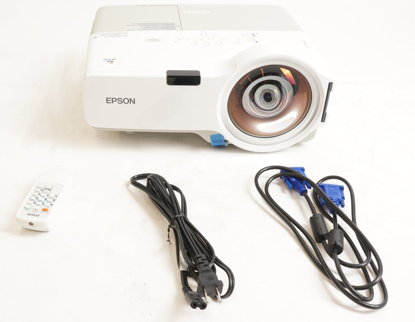 Epson PowerLite 410W 2000 Lumens Multimedia Wide Screen Projector (Renewed) (Used)