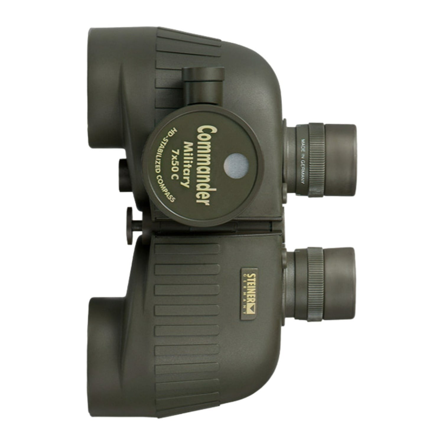 Steiner Optics 7x50 Military M750rc Binoculars with Illuminated HD Stabilized Compass and Auto Focus