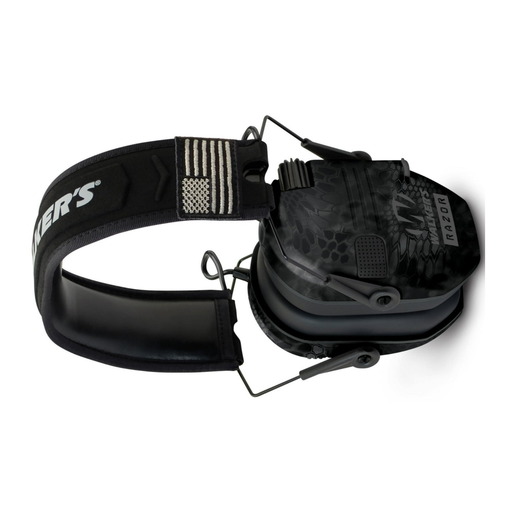 Walker's Razor Patriot Series Ultra Low-Profile Electronic Muffs (Kryptek Camo)