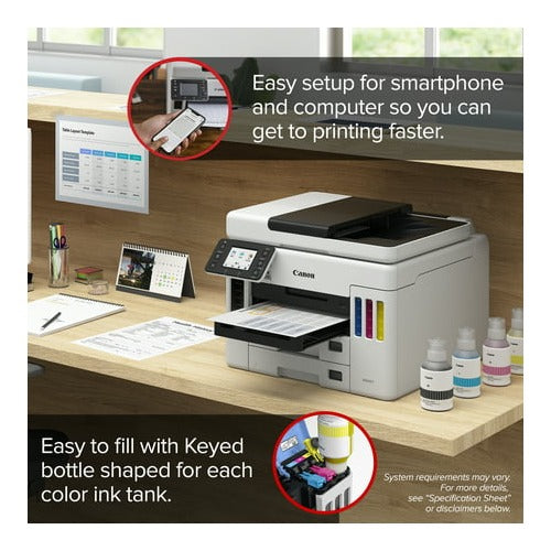 Canon Maxify GX7021 Wireless MegaTank All-In-One Color Printer