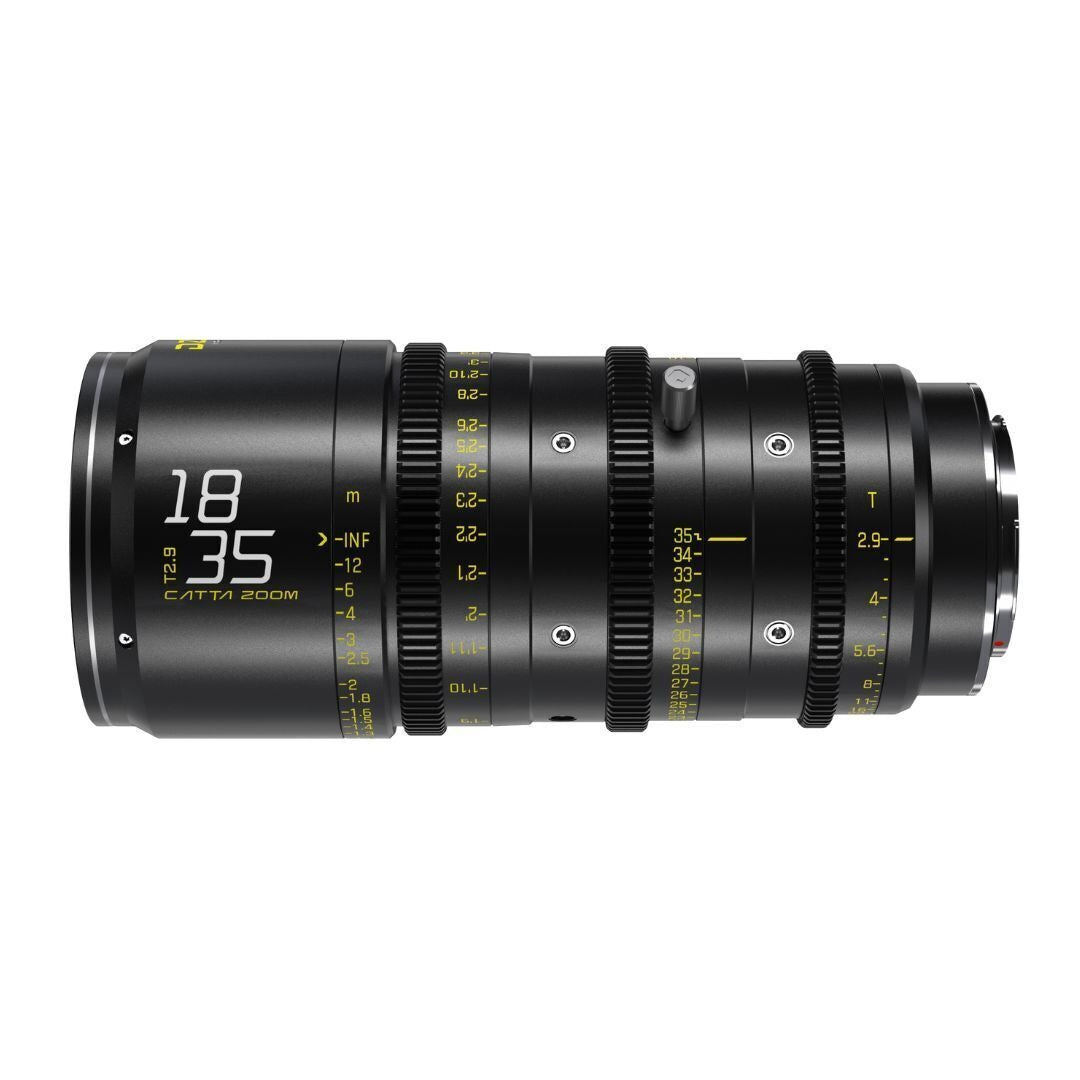 DZOFilm Catta Ace FF 18-35mm T2.9-22 Cine Zoom Lens for PL and EF Mounts with 16-Blade Iris (Black)
