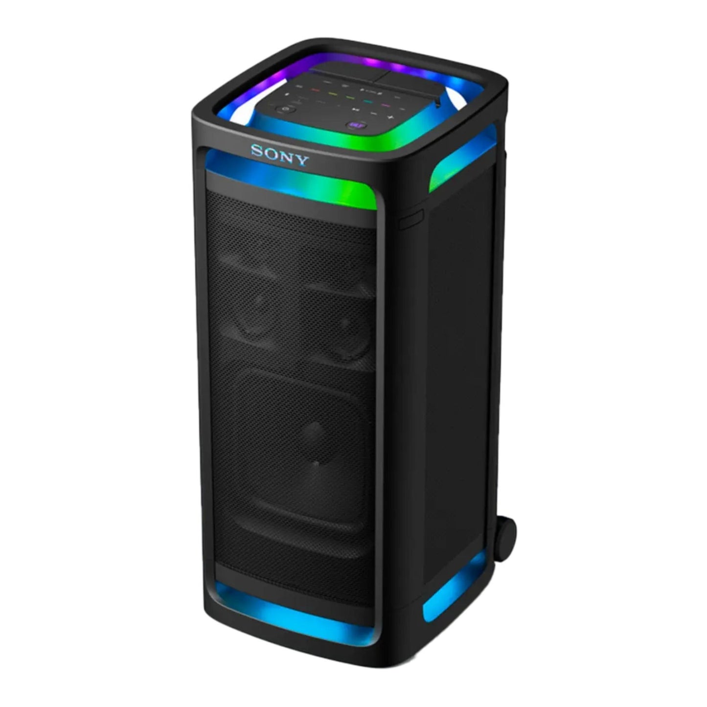 Sony ULT TOWER 9 Wireless Party Speaker 360-Degree Sound (Black, 2-Pack) Bundle