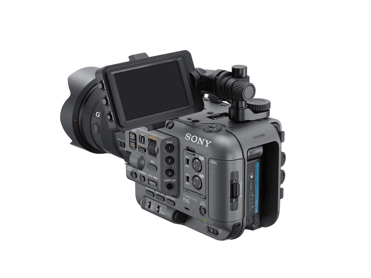 Sony FX6 Cinema Line Full-Frame Camera and FE 24-105mm f/4 G Lens Kit