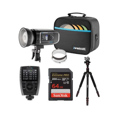 Westcott FJ400 II Touchscreen Strobe with Universal Flash Trigger Bundle