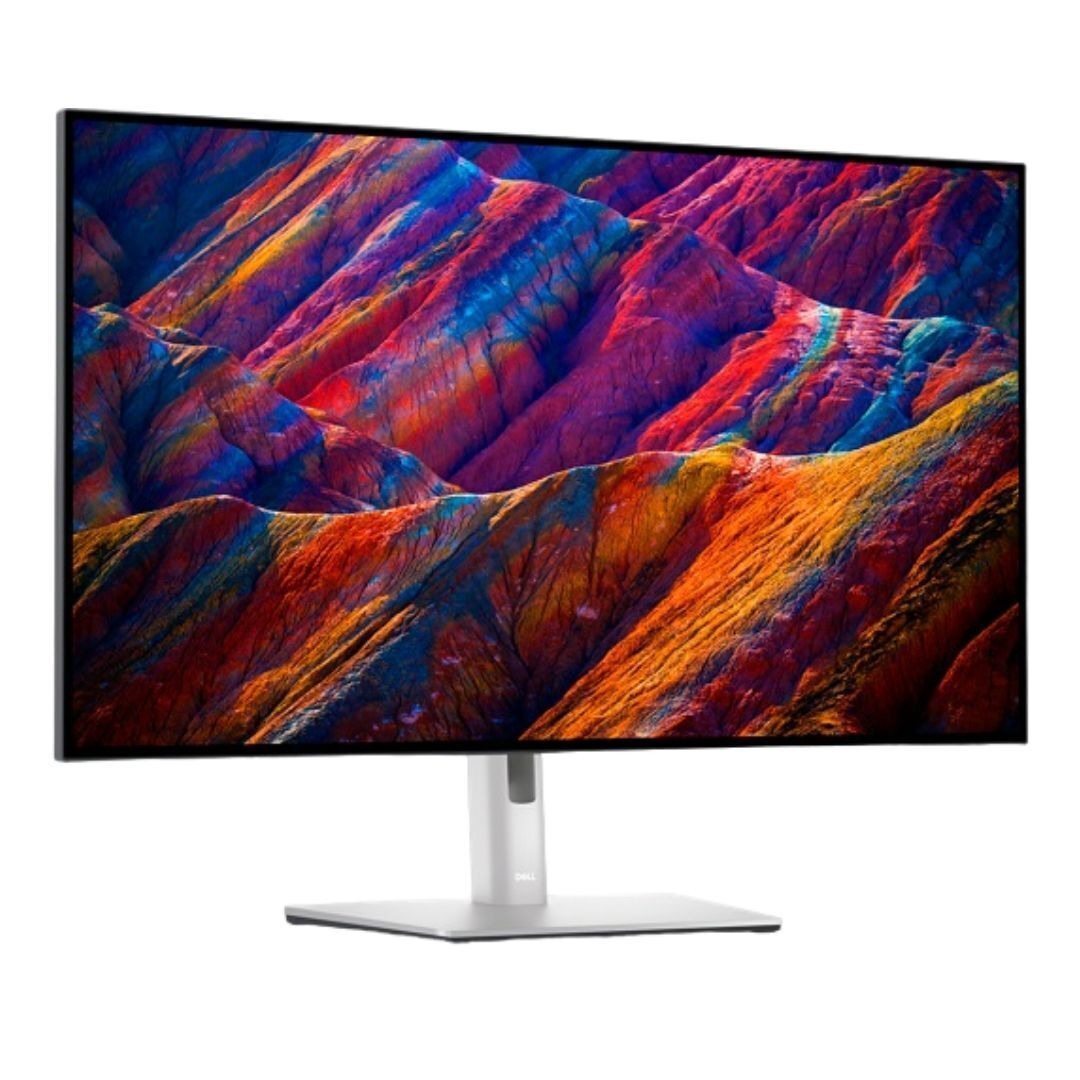 Dell UltraSharp U3223QE 31.5" 4K UHD LCD Monitor - 16:9 - Black, Silver (Used)