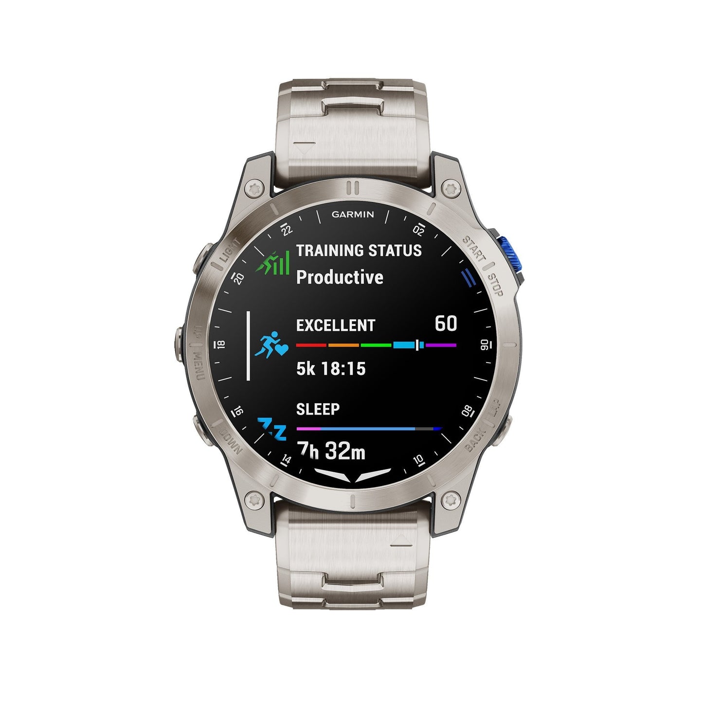 Garmin D2 Mach 1 with Vented Titanium Bracelet