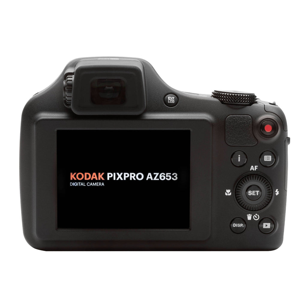 Kodak PIXPRO AZ653 20MP 1080p Astro Zoom Digital Camera with 65x Optical Zoom (Black)