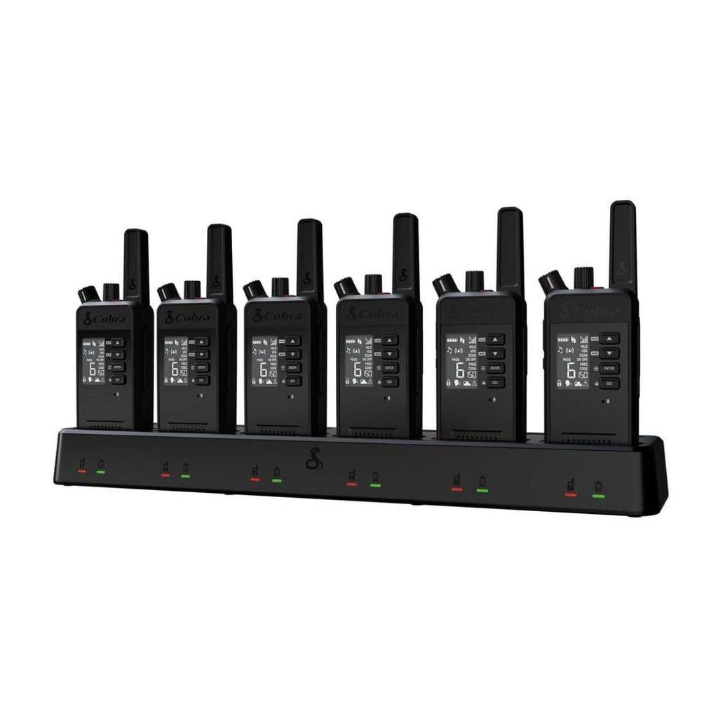 Cobra Performa 450 6-Channel Waterproof Business Two-Way Radios (6-Pack)