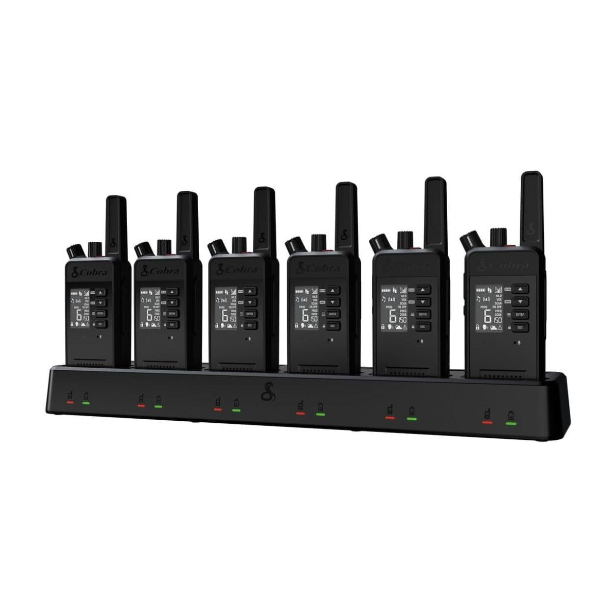 Cobra Performa 450 6-Channel Waterproof Business Two-Way Radios (6-Pack)