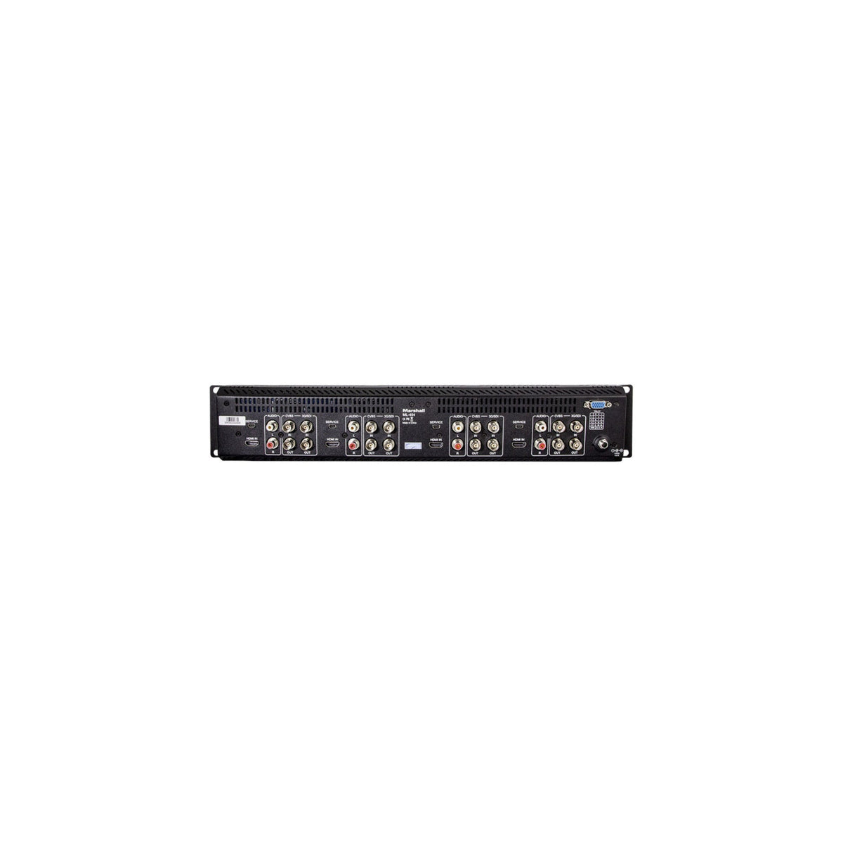 Marshall Electronics Quad 4.5-Inch Rackmountable Monitor with 3G-SDI, HDMI