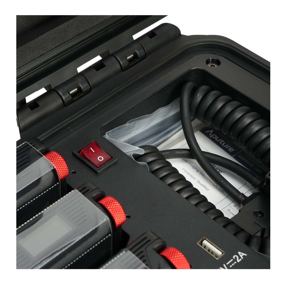 Aputure MC Pro 8-Light Kit Bundle with MC Pro Bubble Diffuser