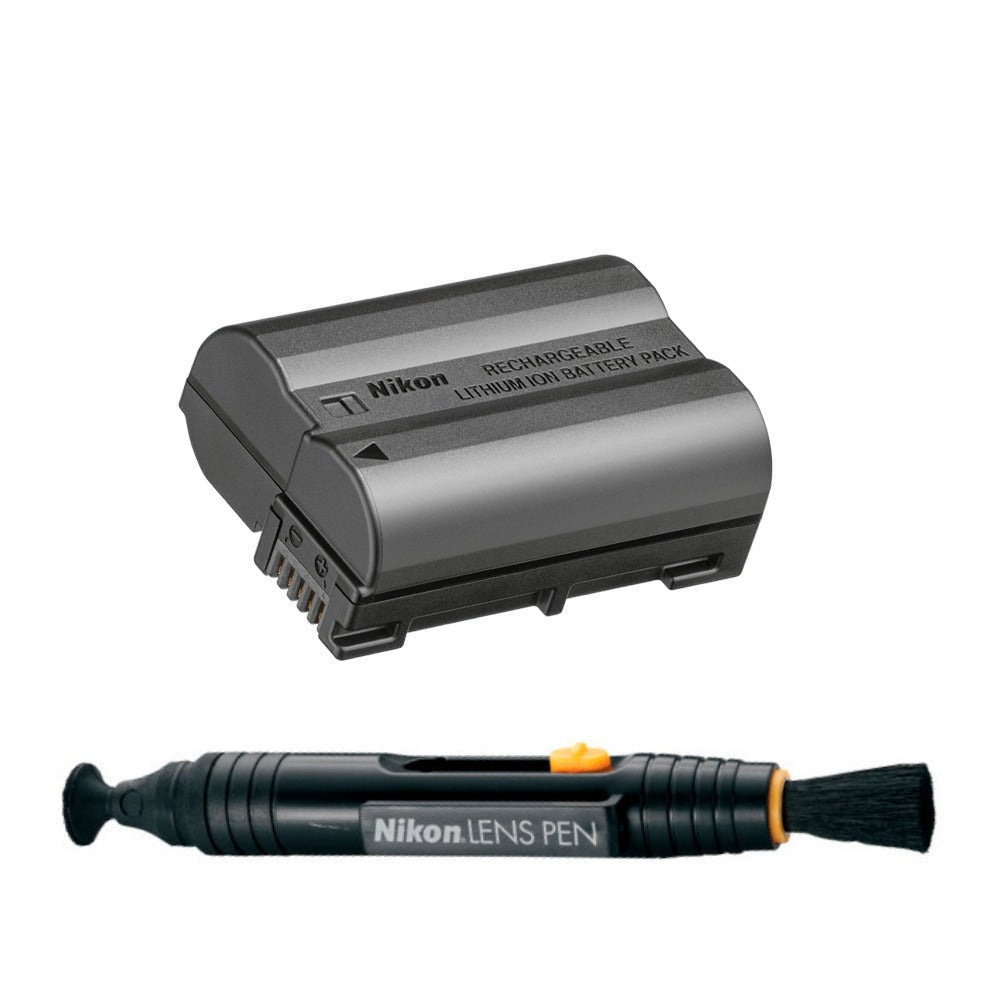 Nikon EN-EL15c Rechargeable Li-ion Battery with Nikon Lenspen Pro 7072 Cleaning Lens Pen Bundle