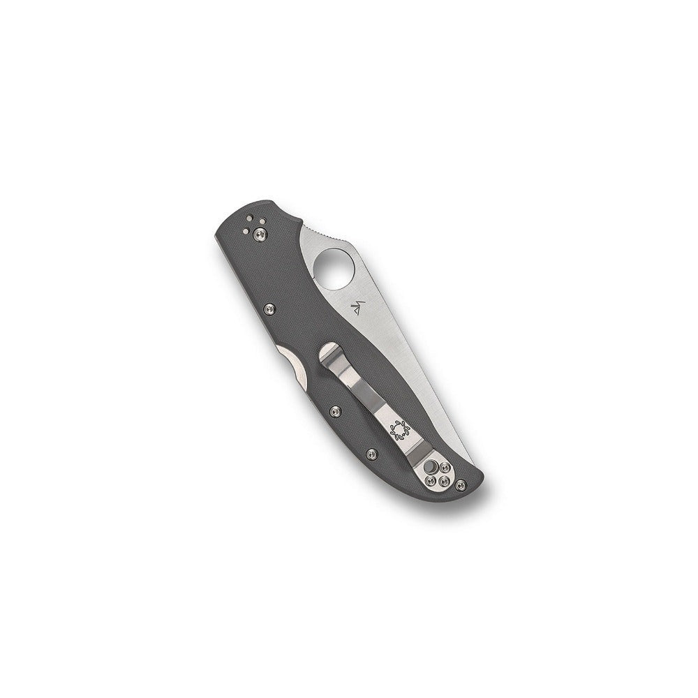 Spyderco Stretch Folding Knife 2 XL Grey G-10 CPM CRU-WEAR