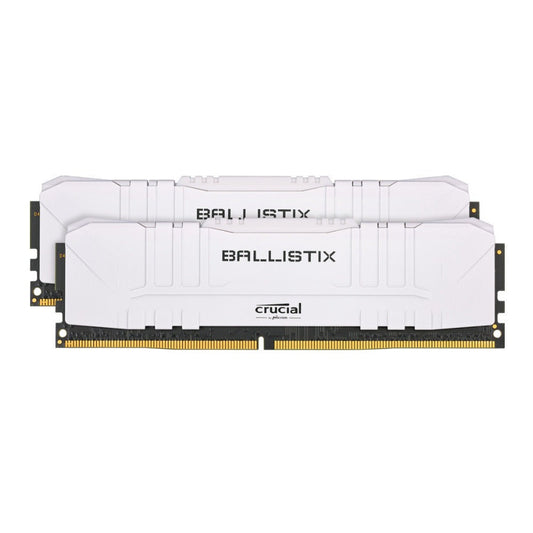 Crucial Ballistix CL15 UDIMM 32GB DDR4-3000 Gaming Memory Kit (2 x 16GB, White)