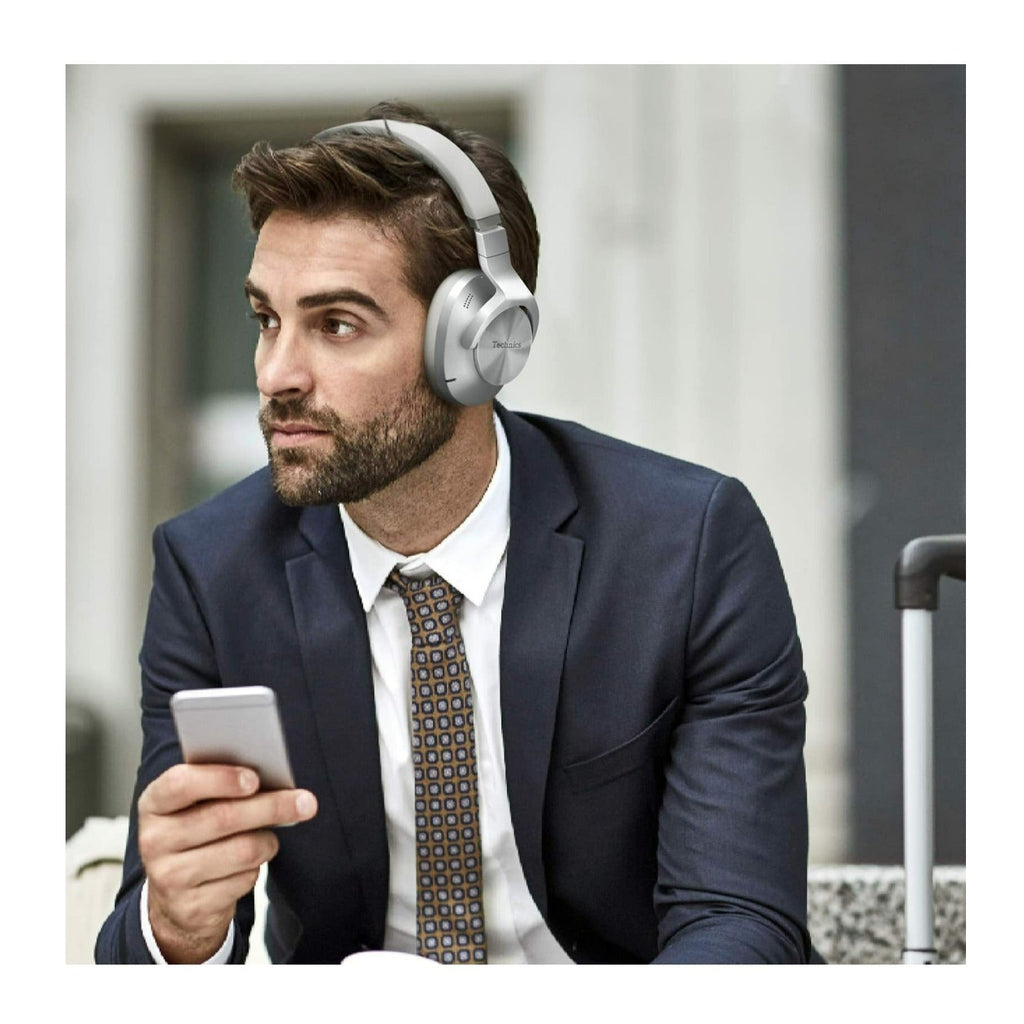 Technics EAH-A800 Wireless Noise Cancelling Headphones (Silver)