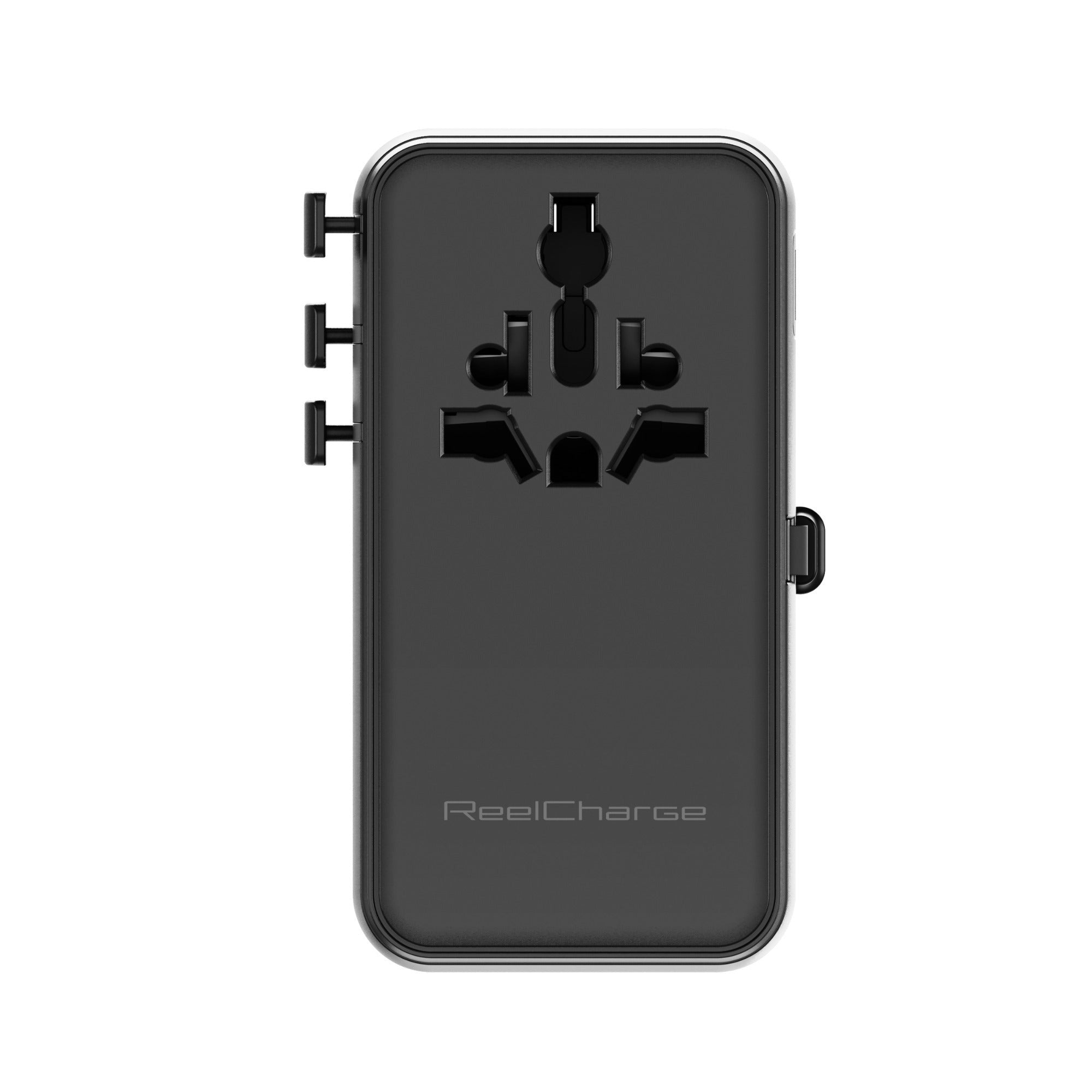 ReelCharge -Veratek 100W Global Travel Charger (Gray)